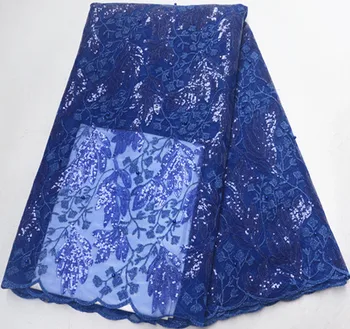 

5yards embroidered organza lace fabric with sequins white lace fabric french lace fabric african lace fabric for dress PS-Q146