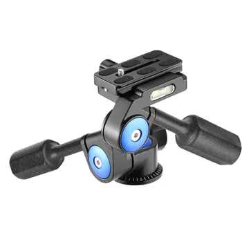 

Neewer Camera Video Tripod Head Handle Ball Head 360 Degree Rotation for Camera Slider Light Stand and DSLR Cameras (3-Way)