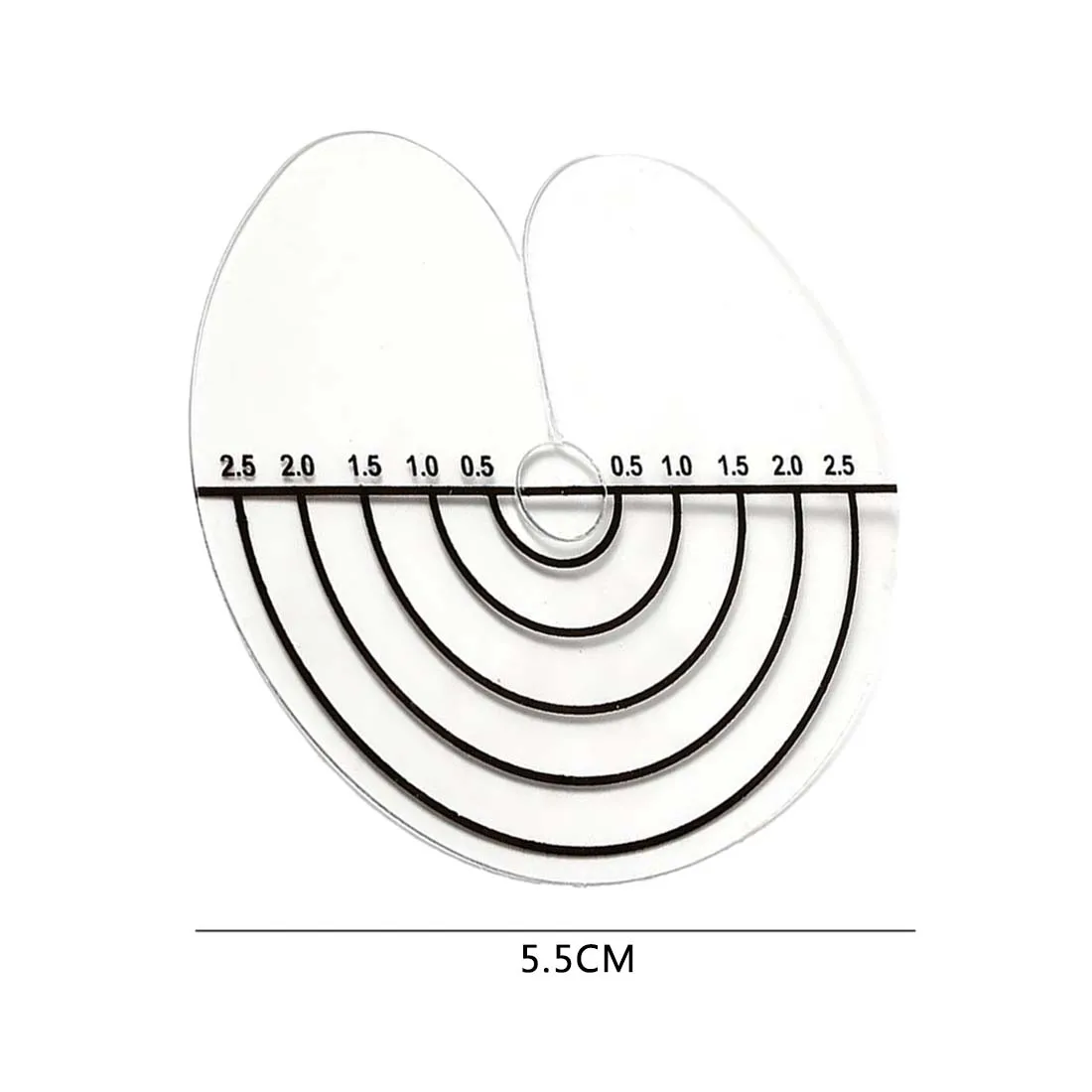 50 шт. Protector Щит Деление шкалы Инструменты для укладки Долговечная теплоизоляция лист для круглого Совет кератина волос Salon инструмент