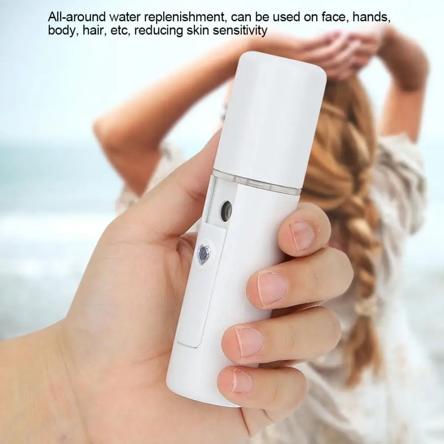 USB Nano Mist Sprayer Facial Body Nebulizer Steamer Moisturizing Skin Care Mini 20ml Face Spray Beauty Instruments