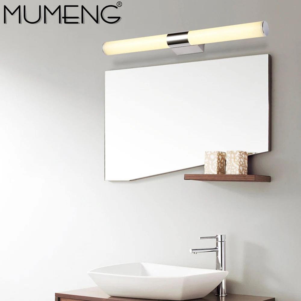 mumeng led bathroom wall lamp 8w mirror wall sconce minimalist design bedroom light 110v 220v acrylic - Designer Bathroom Light Fixtures mumeng led bathroom wall lamp 8w mirror wall sconce minimalist design bedroom light 110v 220v acrylic - Designer Bathroom Light Fixtures