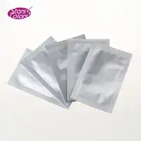 Top selling Dunne gel wimper patch flexibele 100 paren/doos Zilveren Pack Lint Gel Onder speciale Patch Collageen Hyaluronzuur eye pads