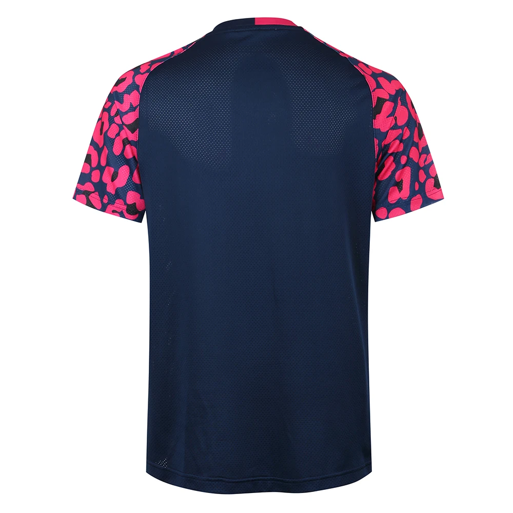 Печать рубашка для бадминтона Для мужчин/Для женщин, спортивные рубашка, футболка, рубашка для настольного тенниса, теннисная одежда рубашка 5060