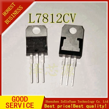 

100PCS/LOT L7812CV L7812 KA7812 MC7812 TO-220 Voltage Regulator 12V 1.5A