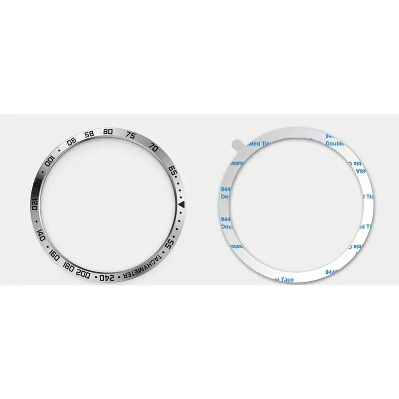 Металлический ободок из нержавеющей стали кольцо клеющаяся Крышка Замена для samsung Galaxy Watch 46 мм R800/42 мм R810 для gear S3/S4 Frontier