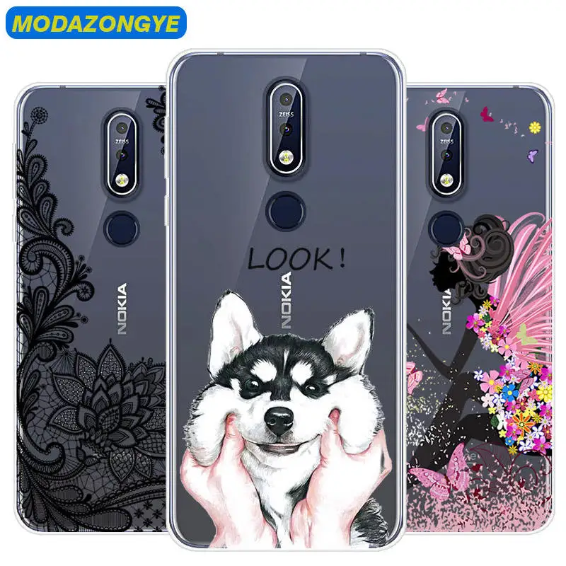 

Nokia 7.1 Case Nokia 7.1 2018 Case Silicone Soft Tpu Phone Case Back Cover Nokia 7.1 TA-1085 TA-1095 TA-1096 TA-1097 Case 5.84"