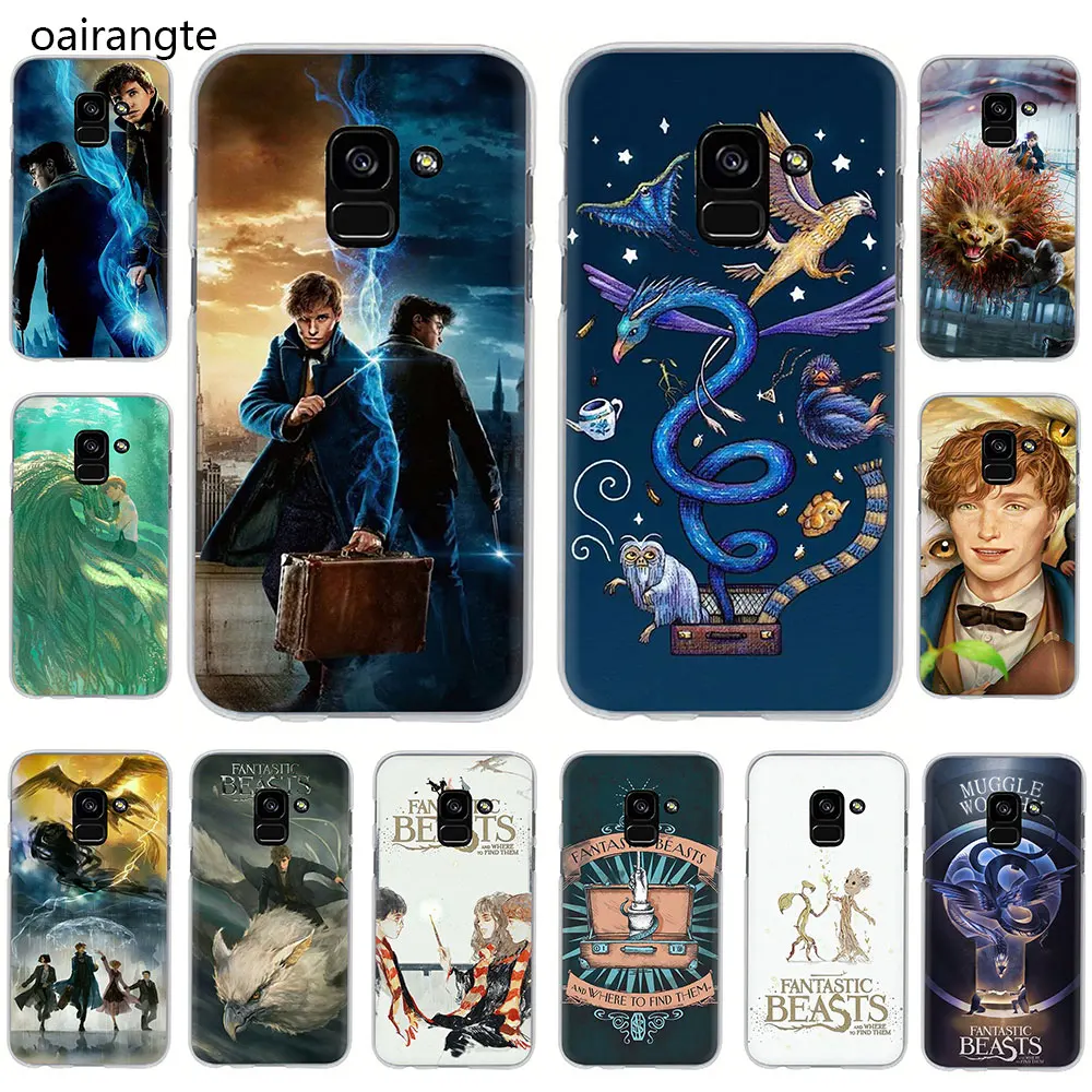 Фантастических зверей жесткий чехол для телефона с рисунком в виде 2018 Samsung Galaxy A3 5