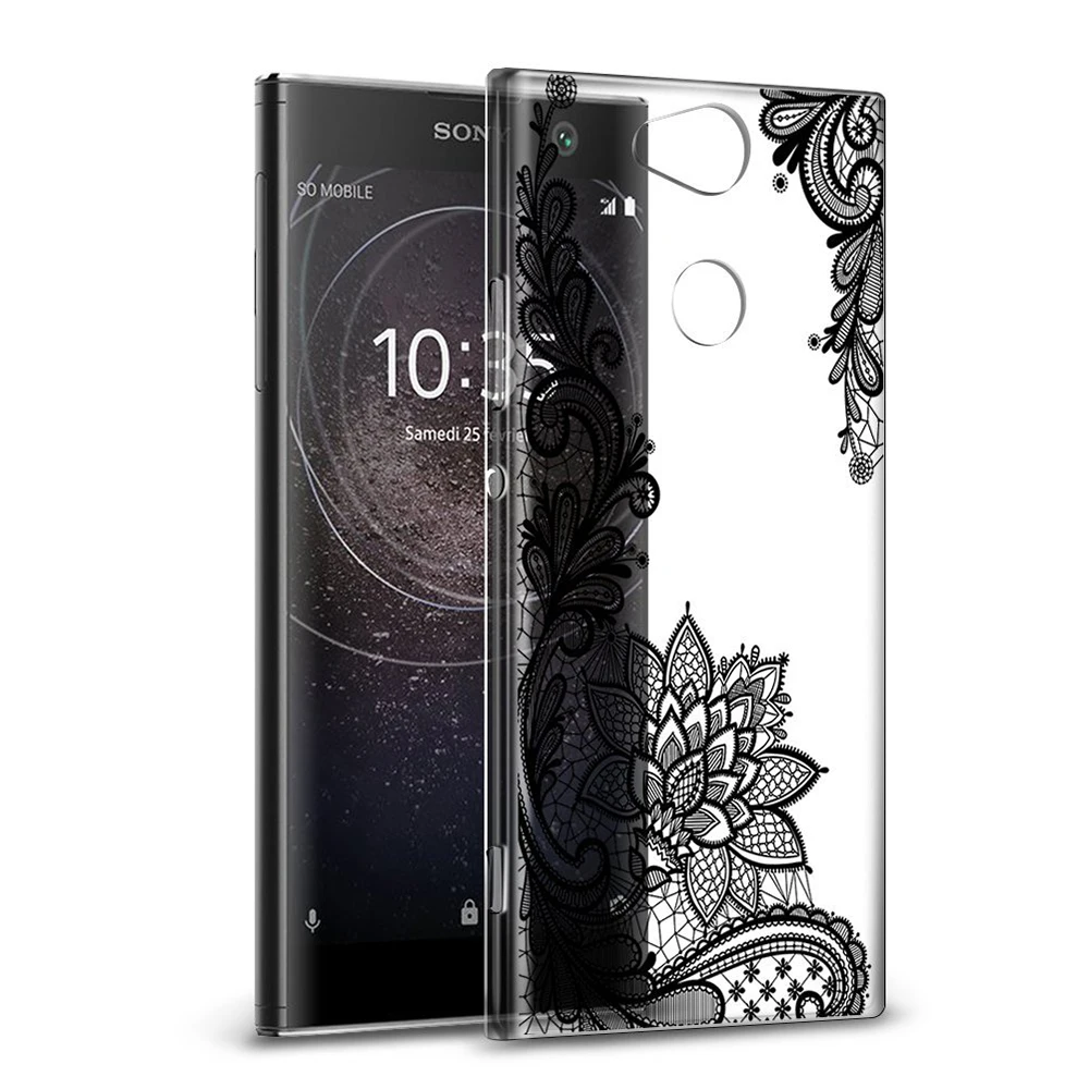 Чехол YIESOM для sony Xperia L1 L2 XA XA1 XA2 Ultra XA1 Plus XZ1 XZ1 Compact E5, мягкий силиконовый чехол из ТПУ для sony XA2 Ultra