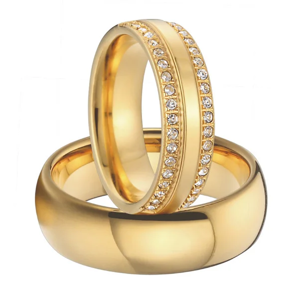 gold ring set for couples