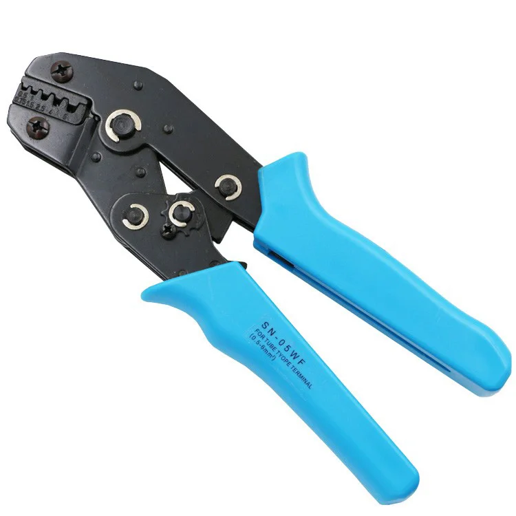 

JFBL Hot SN-05WF SM plug terminal spring clamp terminals Crimping Tool Crimping pliers For D-SUB Terminals 0.5-6mm2