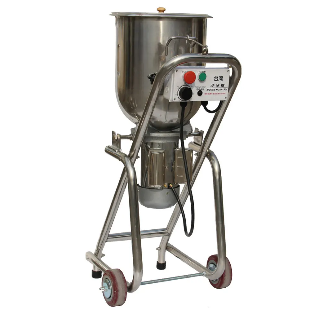 

2200W Blender Mixer 30L Large Capacity Juice and Ice Blender Fruit Ice Crusher shaver Snow Cone Machine Sand-ice Mixing Machine