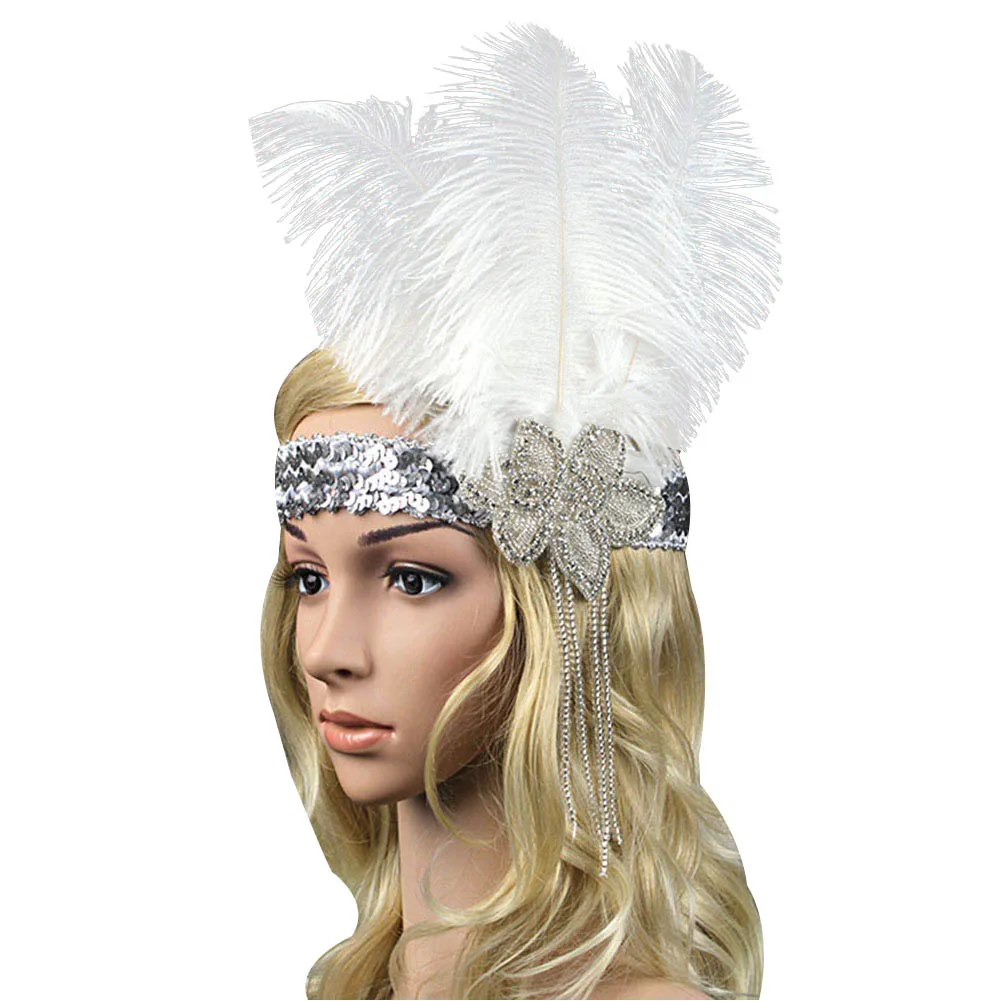 sequin headdress