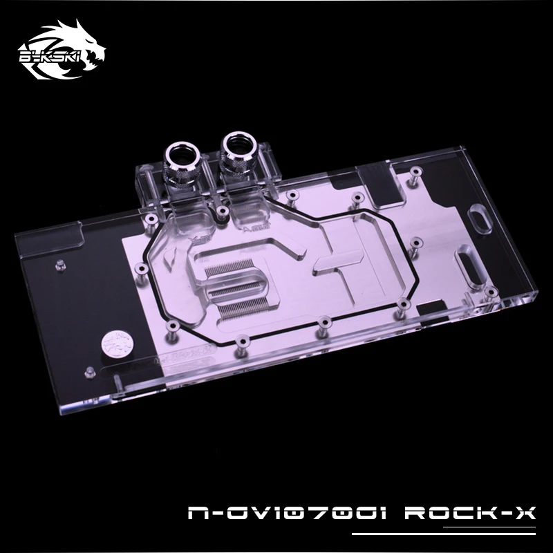 Bykski GPU кулер для воды совместимый GIGABYTE GTX1070 G1 ROCK 8G блок водяного охлаждения полное