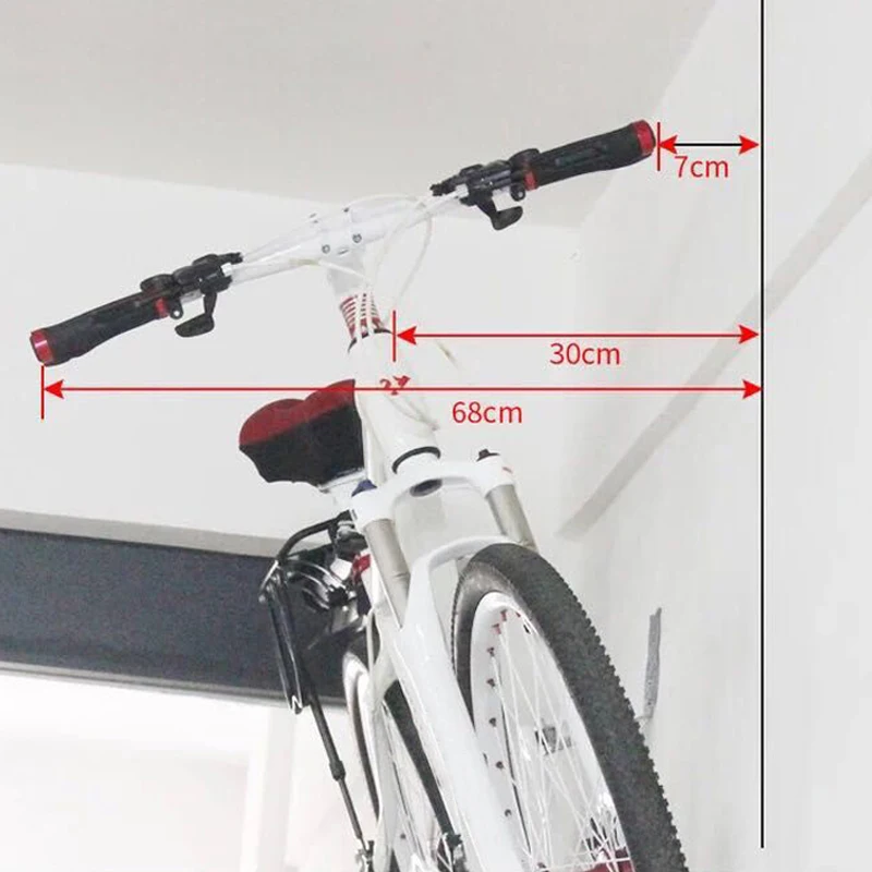 wall mounted bicycle rack