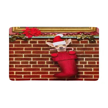 

Chihuahua Dog Indoor Entrance Rug Floor Mats Shoe Scraper Doormat