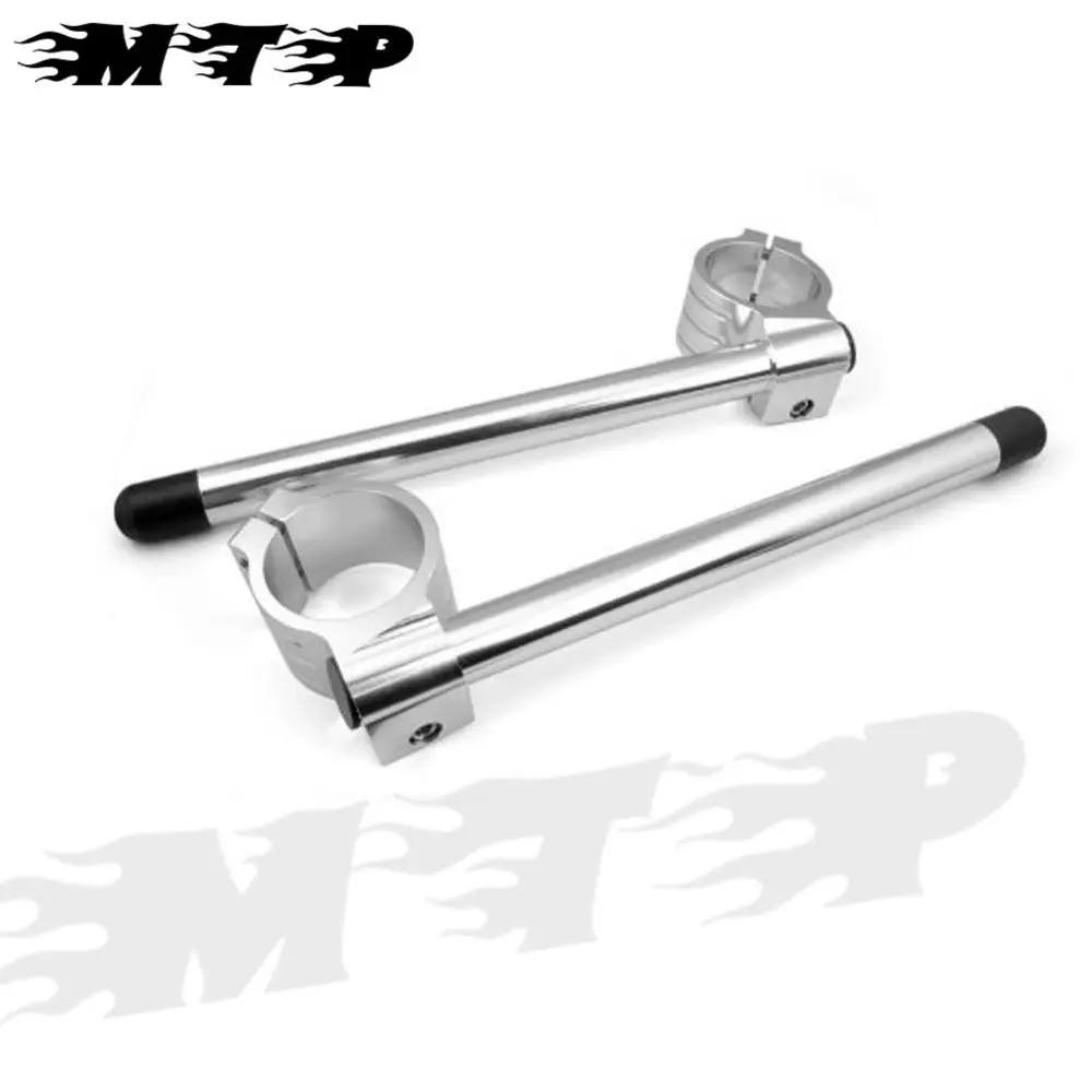 35MM 43MM CNC Raised Clip On Handlebars Clipon Lift handle bar Fork