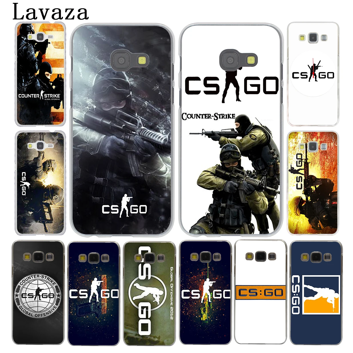 

Lavaza Counter Strike cs go Game Hard Phone Case for Samsung Galaxy Note 10 9 8 A9 A8 A7 A6 Plus 2018 A3 A5 2017 2016 2015 Cover