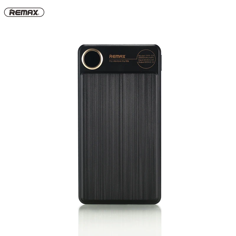  REMAX RPP-59 20000mAh Powerbank Dual USB Portable External Battery Charger For iphone se 7 8 8 plus