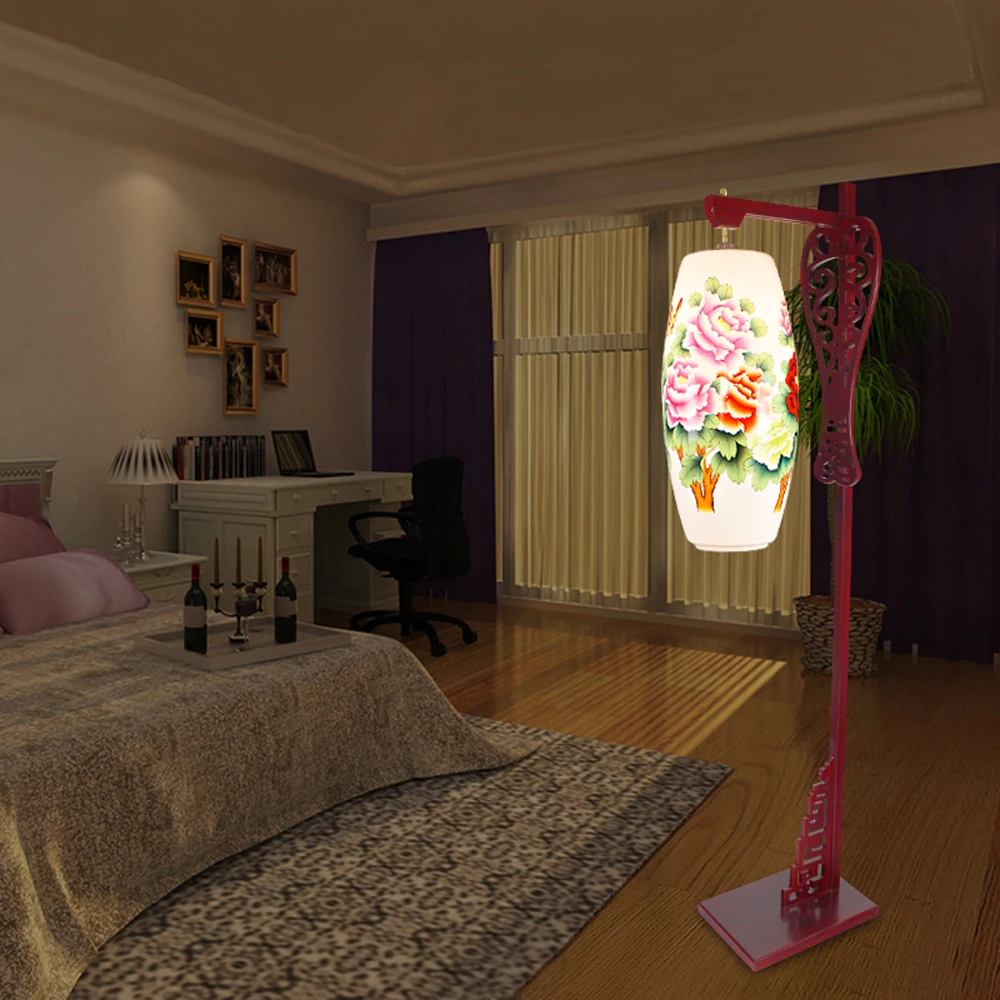 Popular Tall Floor Lamp-Buy Cheap Tall Floor Lamp Lots From China Design Living Room Hotel Tall Wooden Ceramic Floor Lamp Home Decoration Standing Light(China ( - Popular Tall Floor Lamp-Buy Cheap Tall Floor Lamp Lots From China