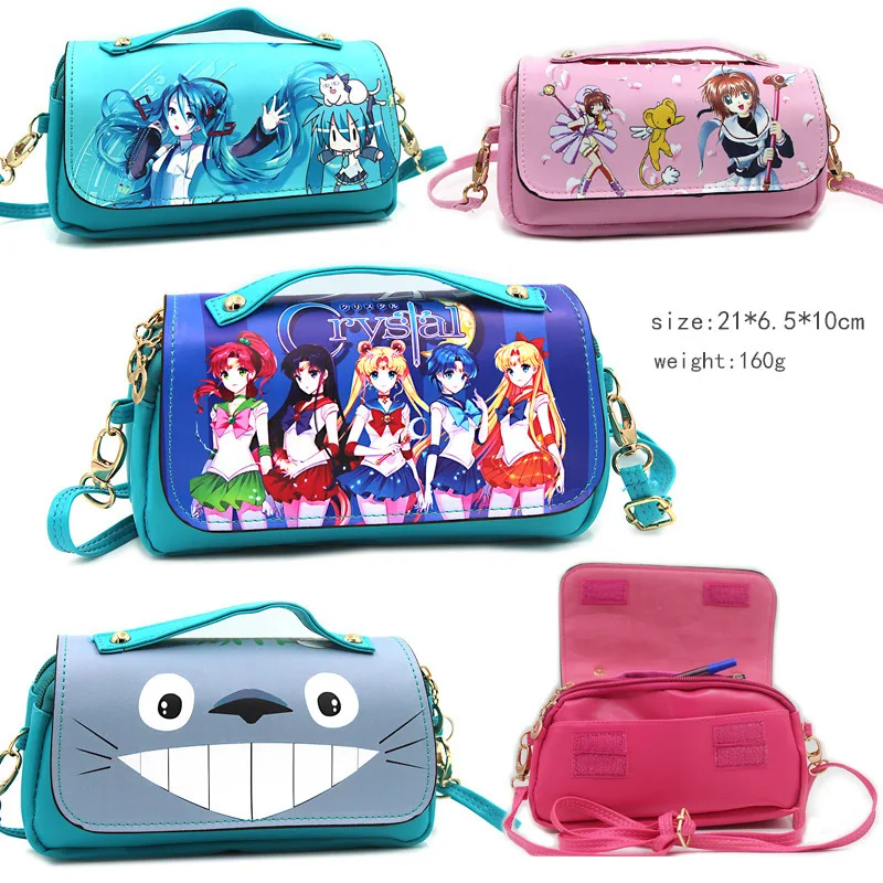 

Card Captor Sakura Sailor Moon Tonari no Totoro Cosplay Shoulder bag Magical Card girl sakura Cosplay Bag