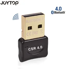 JOYTOP Bluetooth адаптер USB ключ для компьютера ПК беспроводная мышь, Bluetooth, динамик 4,0 музыкальный приемник USB Bluetooth адаптер