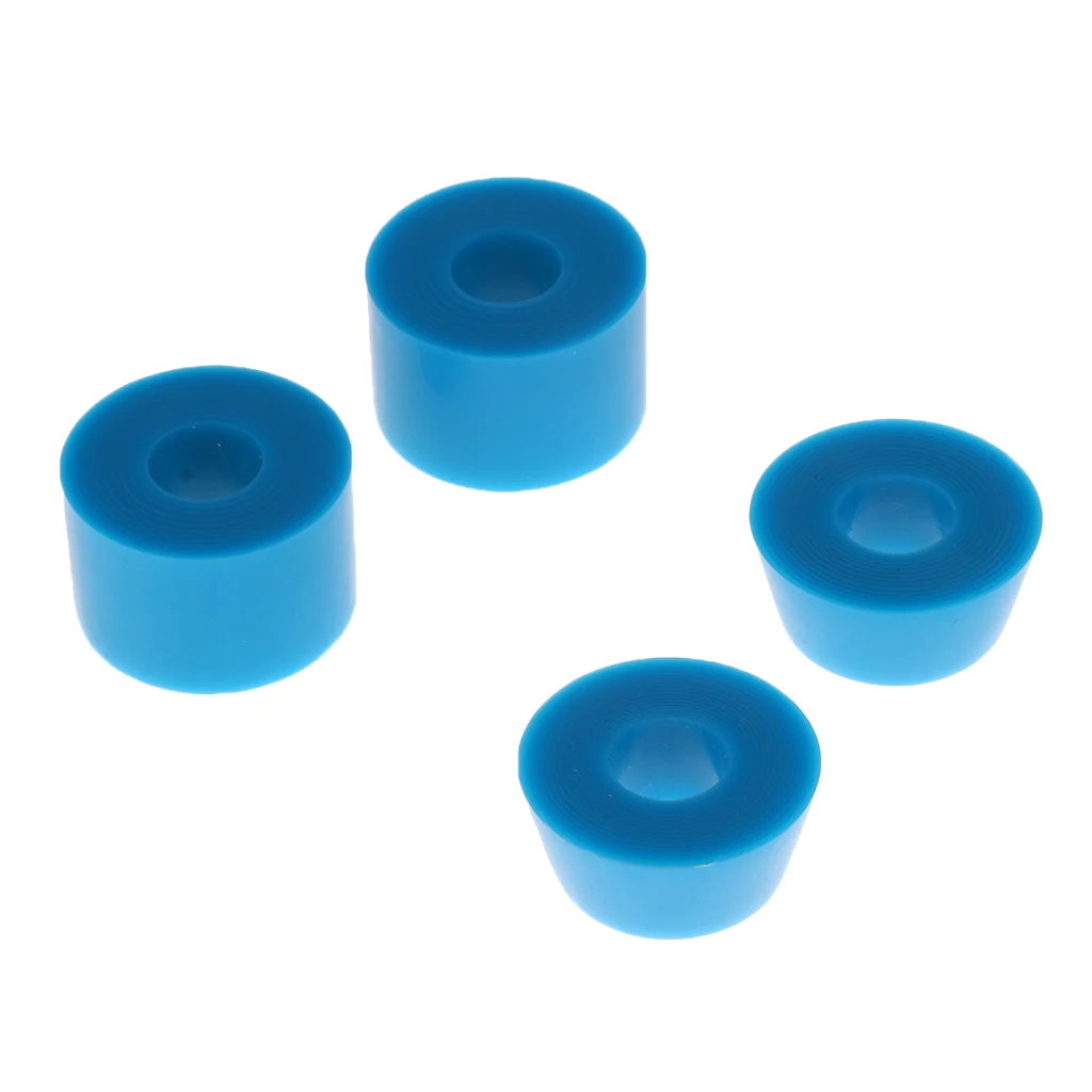 2 Pairs Replacement Bushings 90A Longboard Skateboard Truck Kit for 2 Trucks