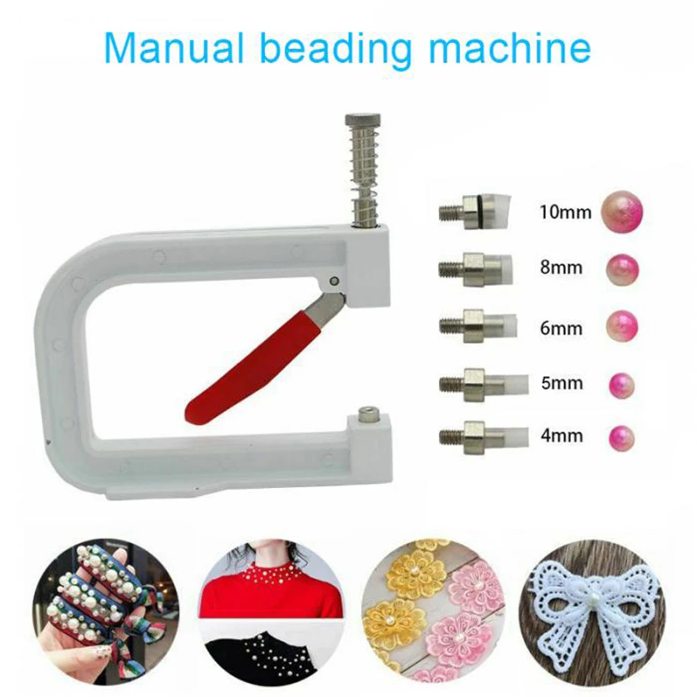 

Sewing Tool Set Manual Nailed Bead Machine DIY Hand Clothing Manual Pearl Cap Bead Rivet Craft Repair Knitting Lace Hat Hair