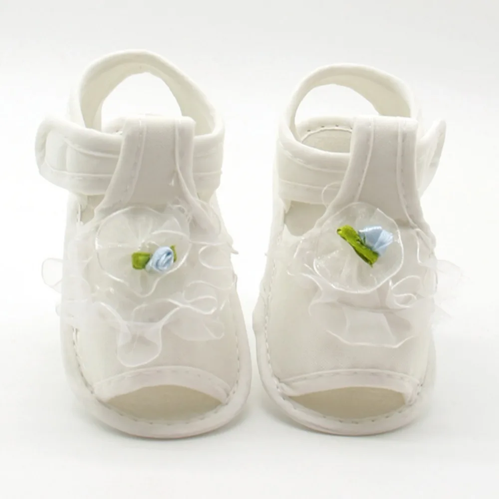 

Baby Girls Sandals Cotton Fabric Girl Sandals Summer Shoes 0-18 M SZ01
