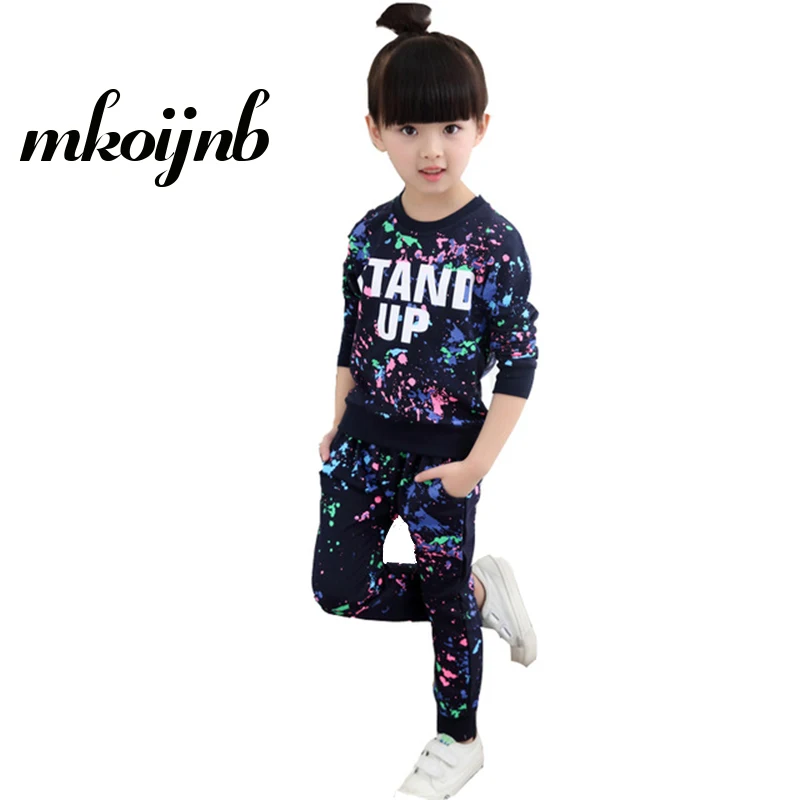 Спортивный костюм для девочек 5 14 лет 100% хлопок|girls tracksuit|outfits girlsgirls sport |