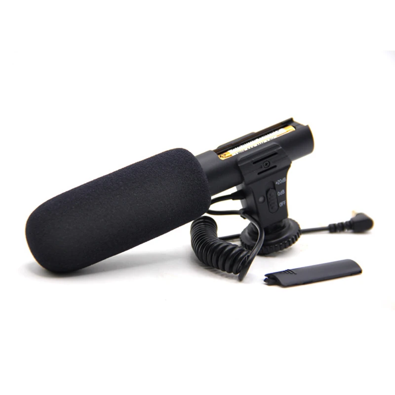 FELYBY MIC 05 профессиональный конденсаторный микрофон DSLR для интервью и
