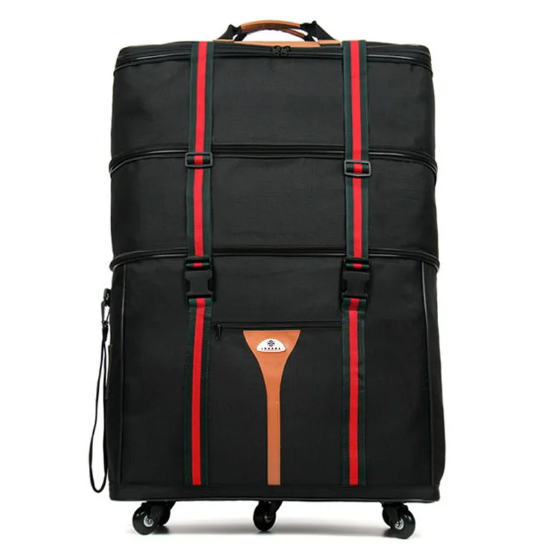 Large capacity travel checked bag 158 luggage bag oxford fabric bagin