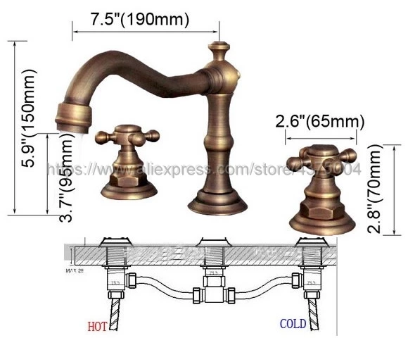 3 حفرة العتيقة النحاس الطابق الخيالة الحمام خلاط الحنفية حمام حوض بالوعة الغرور صنبور مياه الحنفية حمام الحنفيات Nnf202 3 حفرة العتيقة النحاس الطابق الخيالة الحمام خلاط الحنفية حمام حوض بالوعة الغرور صنبور مياه الحنفية حمام الحنفيات Nnf202