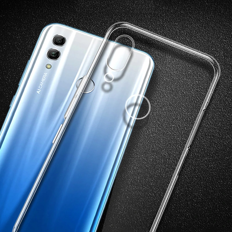 3-MAKAVO-For-Huawei-P-Smart-2019-Case-Slim-Fit-Transparent-TPU-Silicone-Clear-Soft-Back-Cover