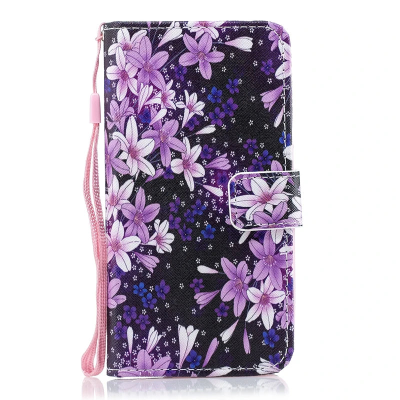 Art Painting Flower Book Wallet Flip Leather Cover Soft Case Honor 8A JAT-LX1 For Huawei Y6 Prime Y7 Pro 2019 MRD-LX1F DUB-LX1 huawei silicone case Cases For Huawei