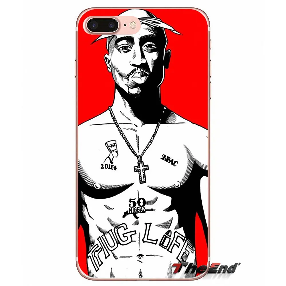 2pac Тупак и Biggie мягкий чехол для мобильного телефона Huawei Honor 7X V10 6C V9 6A Play 9 Mate 10 Pro Y7 Y5