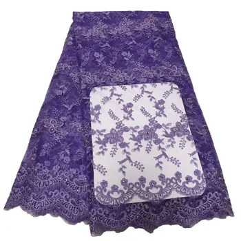 

High Quality Tulle African Laces Fabric 2018 Latest Nigerian Laces Fabric Wedding African French Tulle Lace H816-1