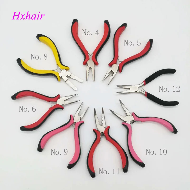 Плоскогубцы и вытягивающие иглы различные плоскогубцы Набор/профессиональные инструменты для наращивания волос