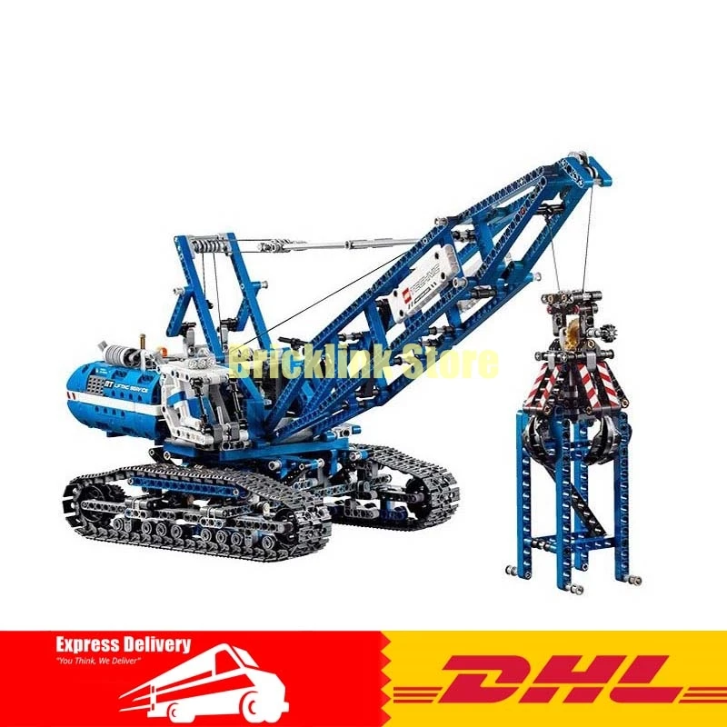 

IN STOCK Lepin 20010 New 1401Pcs Genuine Technic Mechanical The Crawling Crane Set Building Blocks Bricks Educational Toys 42042
