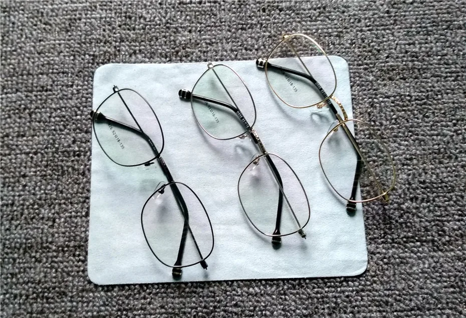 Модные женские титановая оправа для очков мужские брендовые титановые очки Золотая защитная рамка с очками Рецептурные очки Рамка