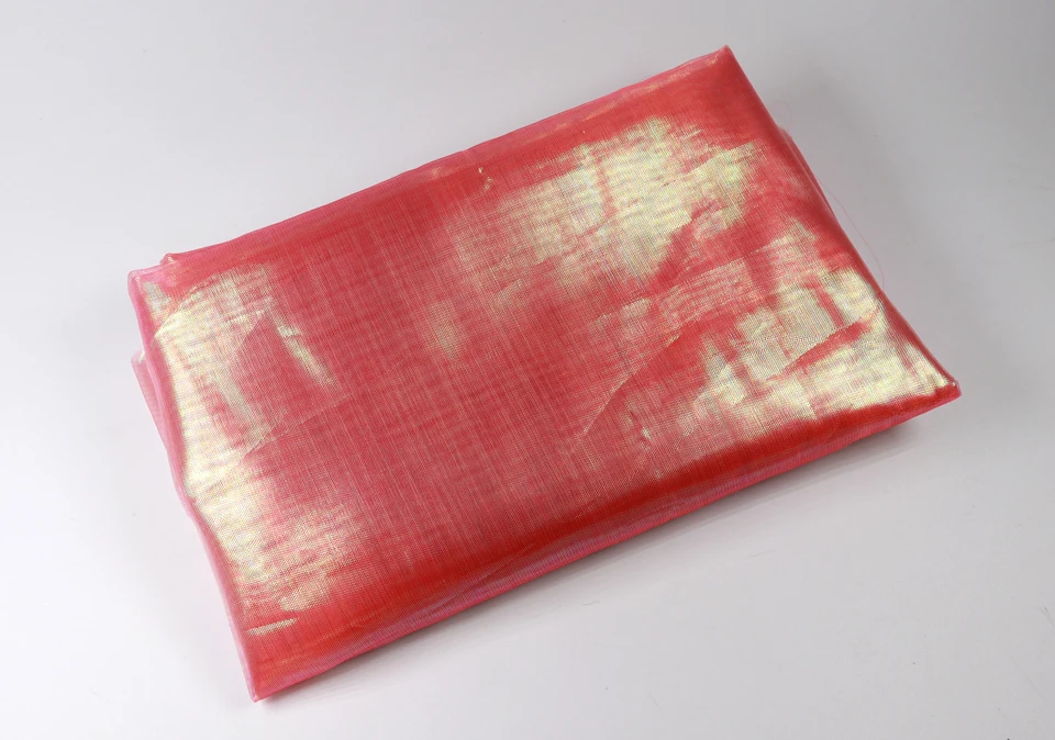 1 м X 1,2 м Кристальный мигающий Холо Кальмар джиг DIY сетчатая ткань жемчужный зеленый розовый синий желтый синий цвет