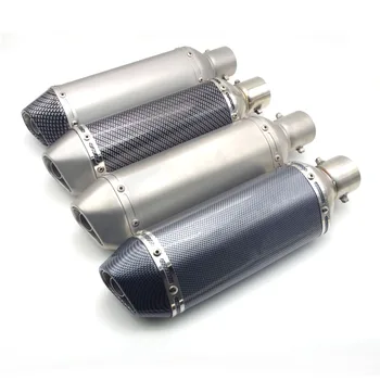 

51mm Inlet Universal motorcycle exhaust Pipe scape moto with DB killer Inside FOR Kawasaki z900rs yamaha aerox 50 honda x4