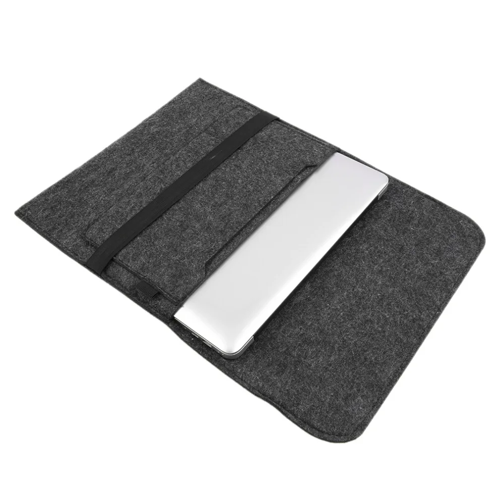 Hot! Fashion Laptop Cover Case For Macbook Pro/Air/Retina Notebook Sleeve bag 13" 15" Wool Felt 2016 Ultrabook Sleeve Pouch Bag