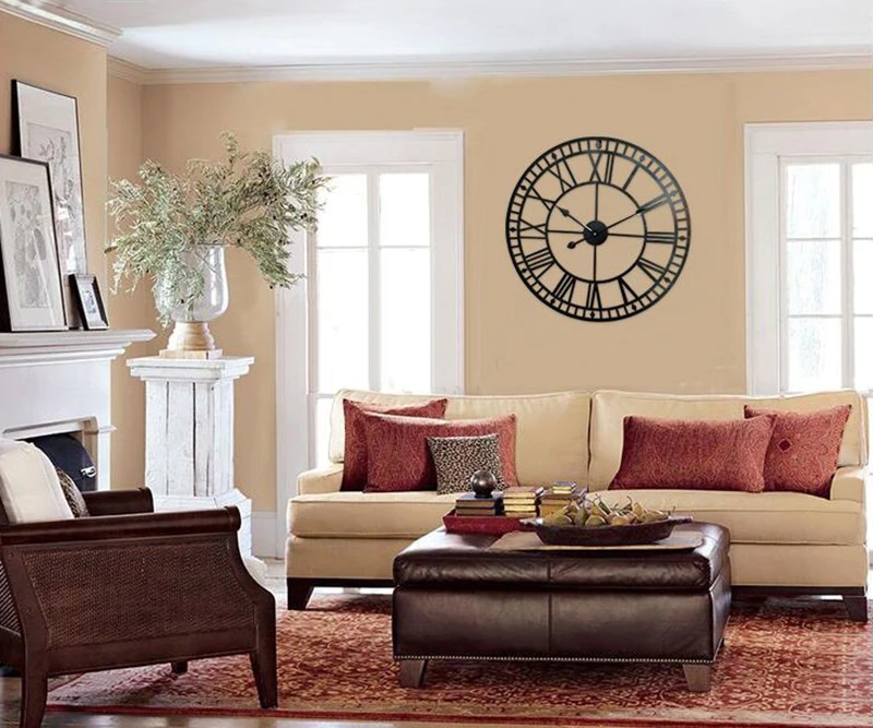 big clock wall mirror wall clock (9)