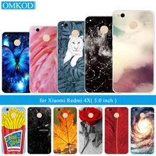5," для Xiaomi Redmi 4X Мягкий ТПУ силиконовый чехол-накладка для Xiaomi Redmi 4X Redmi 4 X матовый чехол для телефона Fundas для Redmi 4X