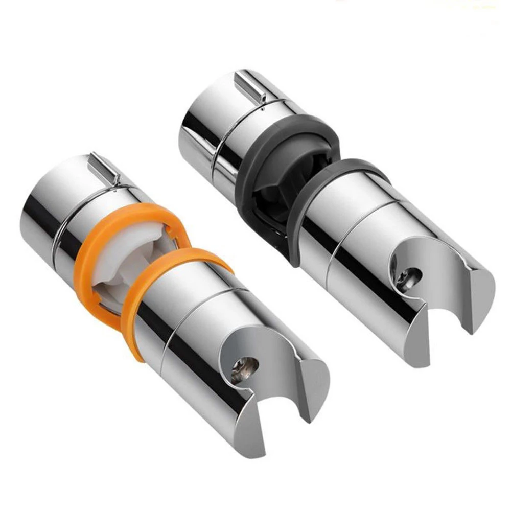 

Bathroom Accessories Universal 18~25mm ABS Shower Slide Rail Bar Holder Adjustable Clamp Holder Bracket Replacement