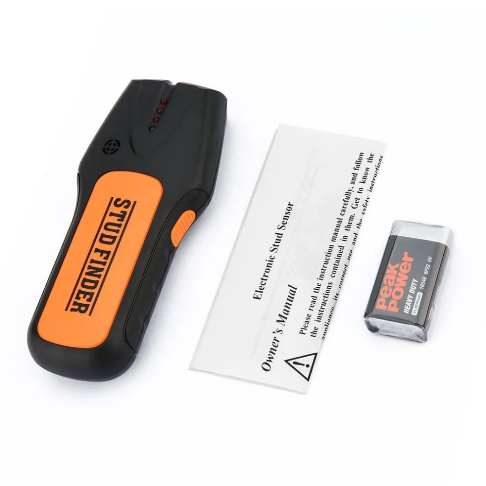 

TS78B Metal Detector Wood Stud Finder Electronic Wire Sensor Cable Scanner For Detect Wall Studs/ Metal Pipes/ Electrical Wires
