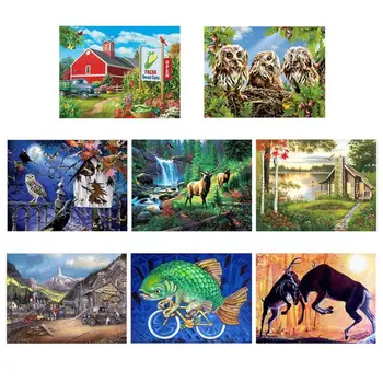 

5D DIY Full Drill Diamond Painting Cross Stitch Embroidery Kits Wall Art 20#