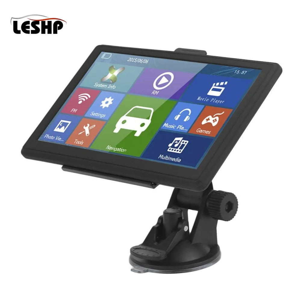 

7 Inch Display HD Capacitive Screen Car GPS Navigation FM Support Multilanguage Free Maps Updates 715