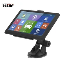 7 Inch Display HD Capacitive Screen Car GPS Navigation FM Support Multilanguage Free Maps Updates 715
