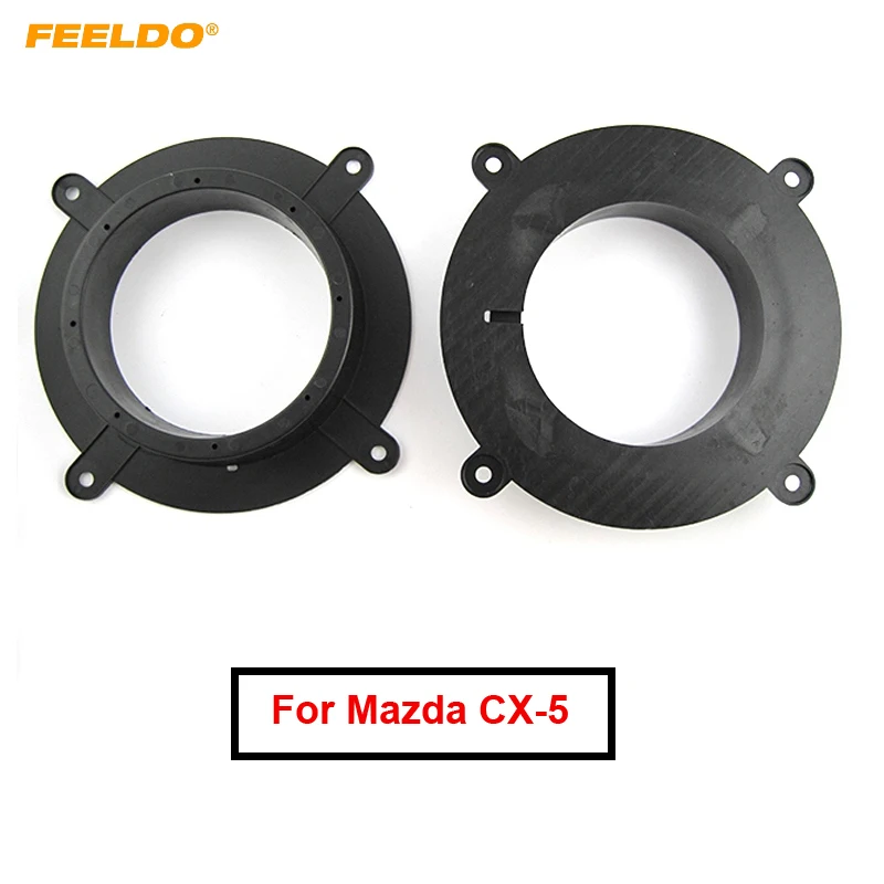 FEELDO 1 пара автомобильных 6 5 &quotковриков для колонок Mazda CX-5/Mazda 3/6 Atenza аудио колонки